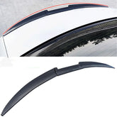 YPFYBHD Rear Trunk Spoiler, Compatible with BMW 5 Series E60 M5 2003-2009, Sedan DIY Refit Spoiler Tail Wing Roof Deflector,B Carbon fiber look